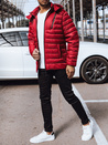 Herren Steppjacke Farbe Rot DSTREET TX4447