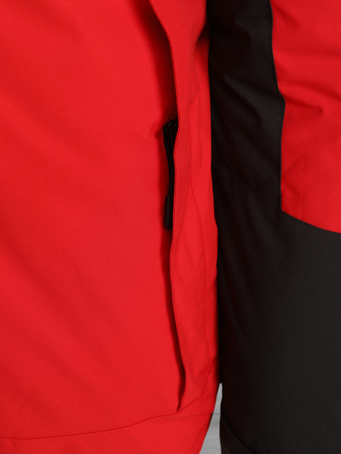 Herren Winterjacke mit Kapuze rot Dstreet TX5121