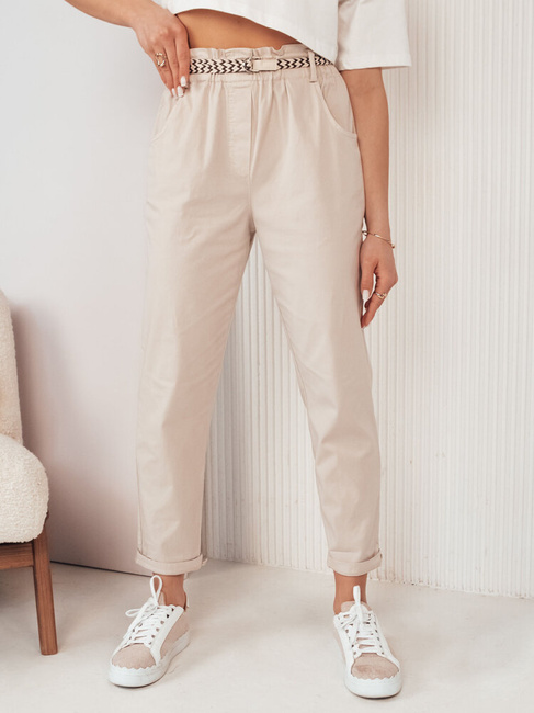 Damen Casual Hose ERLON Farbe Hellbeige DSTREET UY2027
