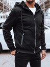 Herren Sweatshirt mit Reißverschluss Farbe Schwarz DSTREET BX5627