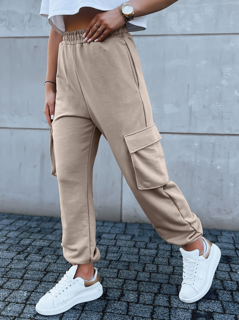 Damen Sweathose BAGGY beige Dstreet UY1607