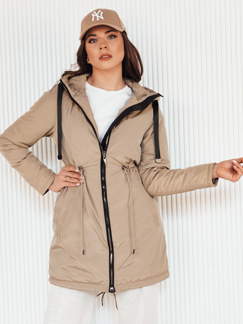 Damen Parka VERCHA Farbe Beige DSTREET TY4261