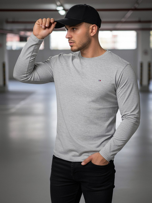 Herren Longsleeve Grau Dstreet LX0539