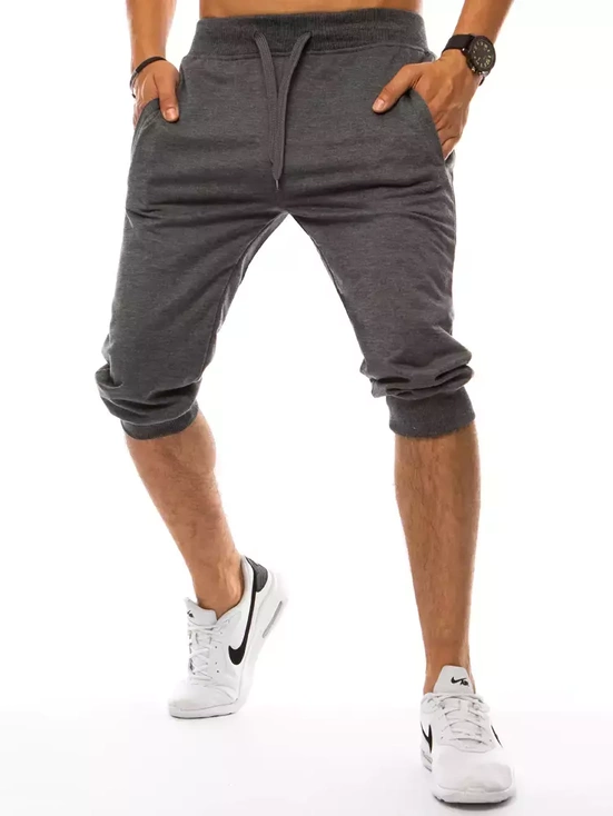 Herren Sweatshort Dunkelgrau Dstreet SX1533