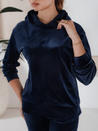 Damen Veloursanzug SO COMFY Farbe Dunkelblau DSTREET AY0884