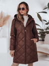 Damen Winterjacke SNOWVIBE braun gesteppt Dstreet TY4989