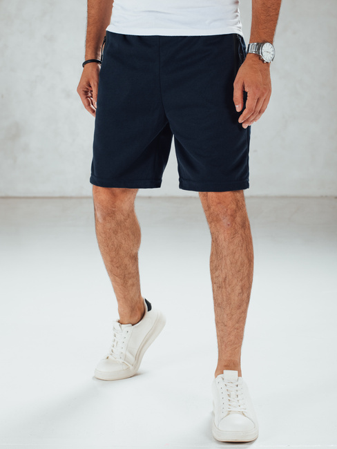 Marineblaue Herren Sweatshorts Dstreet SX2472