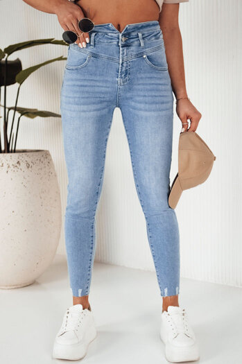 Damen Jeans mit hoher Taille MARIE Farbe Blau DSTREET UY1867