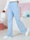 Damen Jogginghose mit weitem Bein DRESLINA blau Dstreet UY2694