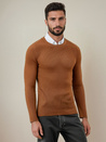 Herren Pullover in Camel WX2292