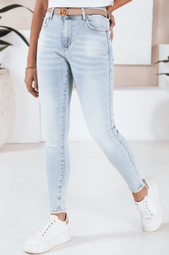 Damen Push Up Jeans hellblau Dstreet UY2808