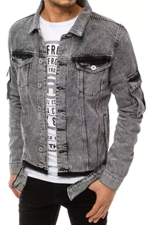 Herren Jeansjacke Grau Dstreet TX3663