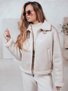 Damen Wildleder Schafsfell Mantel KASAMIRA weiß Dstreet TY4739