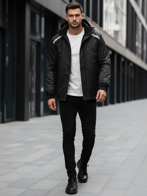 Herren Skijacke schwarz Dstreet TX5127