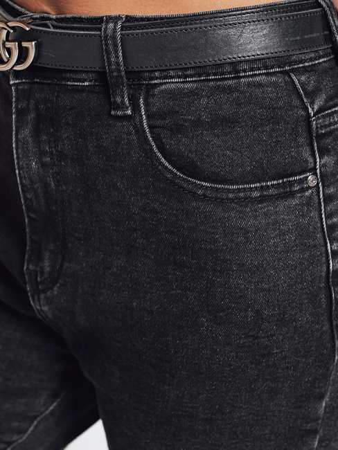 Damen Mom Fit Jeans schwarz Dstreet UY2779