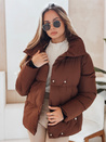 LARO Damen Steppwinterjacke braun Dstreet TY4958