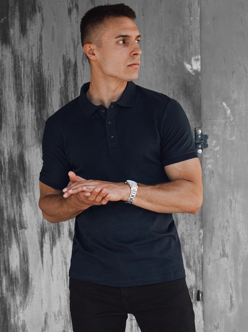Herren Poloshirt Farbe Dunkelblau DSTREET PX0605