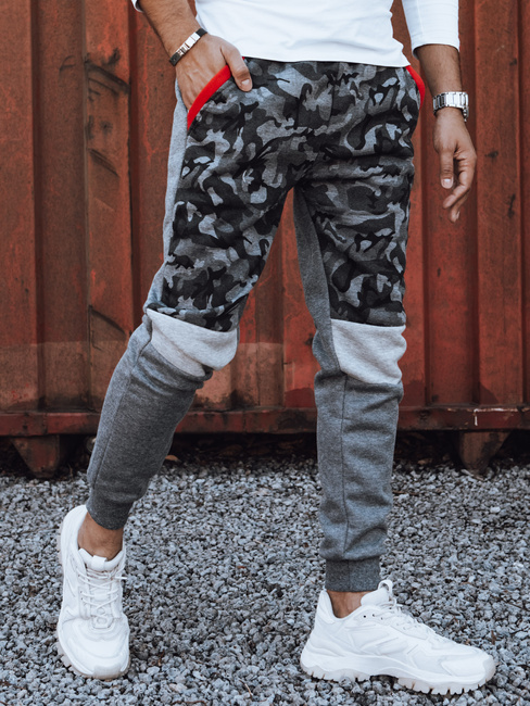 Herren camo anthrazit Sweatpants Dstreet UX4427