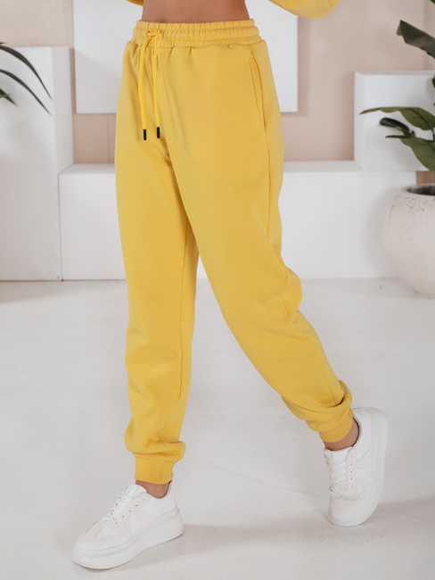 Damen Trainingsanzug Set ARIELLA PREMIUM Gelb AY0734