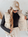 Damen Steppweste URBANELLE beige Dstreet TY4973