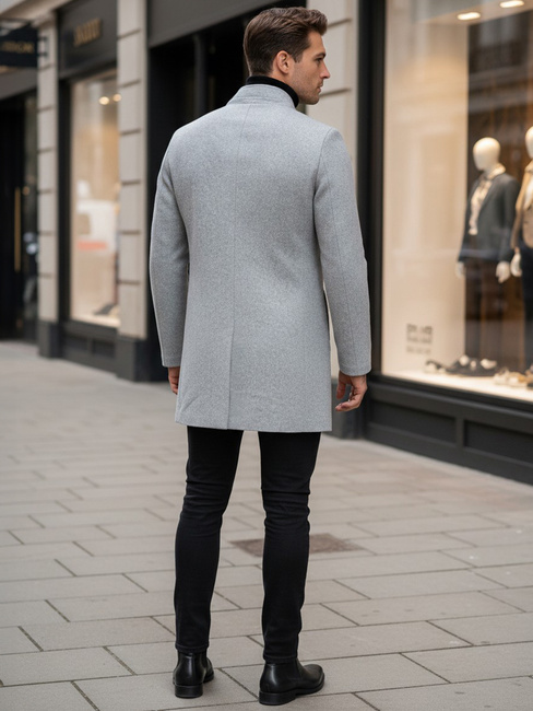 Herren Mantel Grau Dstreet CX0428