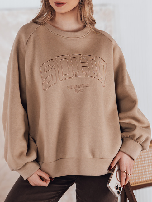 Damen Einheitsgröße COSYONE Kaffee Sweatshirt Dstreet BY1351