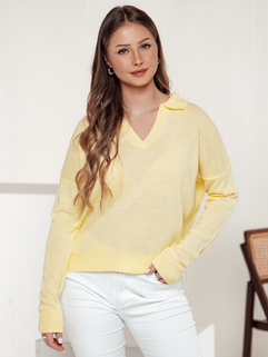 Damen Pullover in Einheitsgröße VISTILLA lemon Dstreet MY2415_1