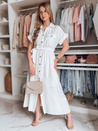 SUNNI LOVE Maxikleid aus Leinen weiß Dstreet EY2608