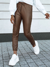 Gewachste Damenhose BRIAL camel Dstreet UY2151