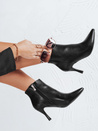 Damenstiefel mit Stilettoabsatz schwarz Dstreet ZY1211