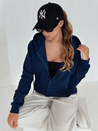 Damen Sweatshirt VICTORIA Dunkelblau Dstreet BY1202