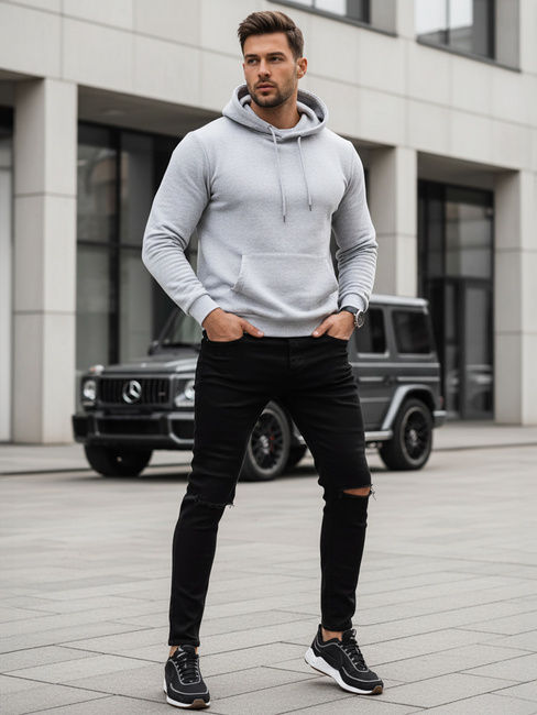 Herren Jeanshosen Farbe Dunkelgrau DSTREET UX3852