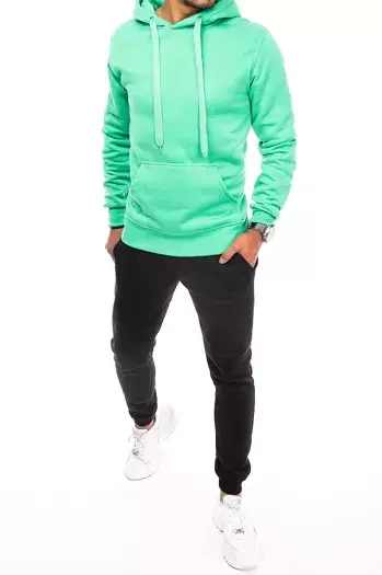 Herren Trainingsanzug-Set Farbe Minzegrün-Schwarz DSTREET AX0642