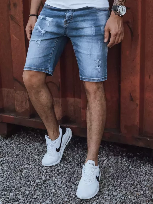 Herren Denim-Shorts blau Dstreet SX2154