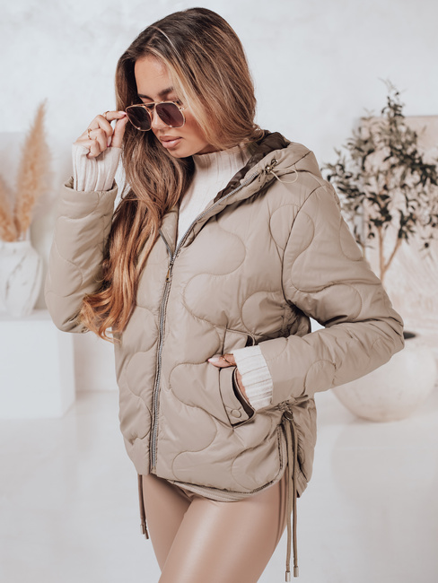 Damen Steppjacke OLMOS Farbe Beige DSTREET TY4238
