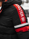 Herren Steppwinterjacke schwarz Dstreet TX4568