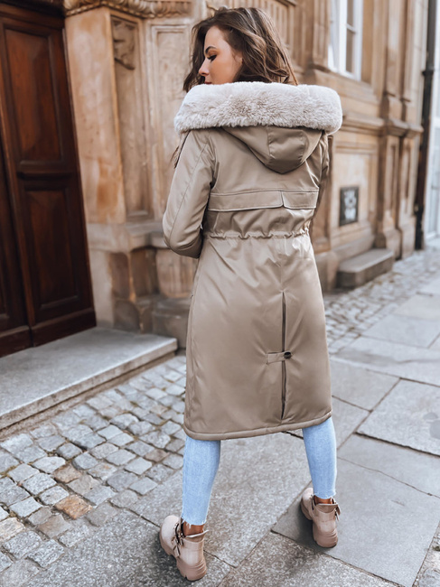 Damen Winter Parka Jacke HARPERSOFT beige Dstreet TY3687