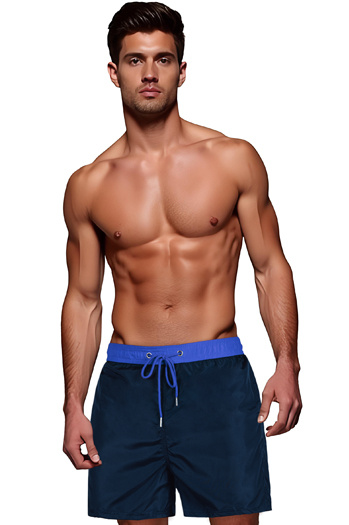 Marineblaue Herren Badeshorts Dstreet SX2524