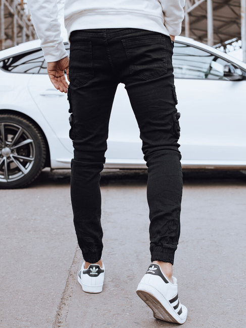 Herren Cargohosen Farbe Schwarz DSTREET UX4326