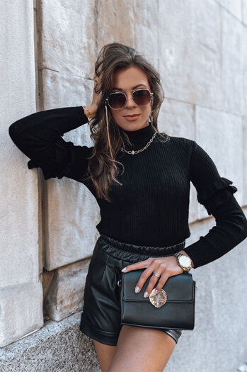 Damen Pullover BUFALO Schwarz Dstreet MY1416