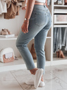 Damen Skinny Jeans BLINGBLING blau Dstreet UY2451