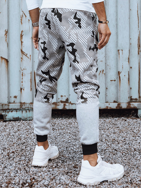 Herren hellgrau moro Jogginghose Dstreet UX4453
