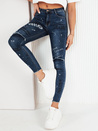 Damen Jeans mit hoher Taille ROGUE Farbe Blau DSTREET UY1960