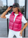 Damen Steppweste RASBERRY BUSH Farbe Rosa DSTREET TY3808
