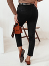 TRENDIOSS Damenhose mit Gürtel schwarz Dstreet UY2266