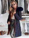 Damen Winterparka TRENDNEL wendbar mit Kapuze navy blau Dstreet TY4590_3