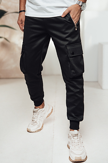 Herren Cargohose schwarz Dstreet UX4459