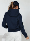Damen Kapuzenpullover BASIC Dunkelblau BY0561