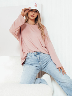 Damen Bluse mit langen Ärmeln BAFINA Farbe Rosa DSTREET RY2456_1