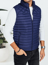 Herren Steppweste navy blau Dstreet TX5077